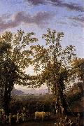 Jakob Philipp Hackert Autumn oil painting artist